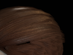 hair cards mans Model 3D