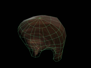 hair cards mans 3D Model