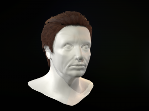 hair cards mans Model 3D