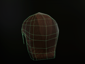 hair cards mans Model 3D