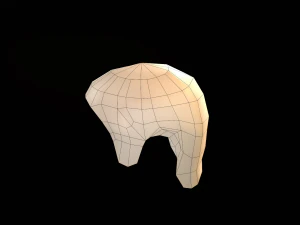 hair cards mans 3D Model