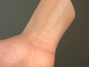 male hand rigged 3D Model