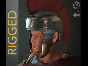 tentara Romawi dicurangi Model 3D