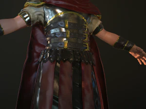roman soldier rigged 3D Model
