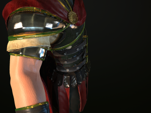 roman soldier rigged 3D 模型