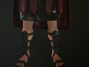 roman soldier rigged 3D Model