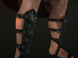 roman soldier rigged 3D 模型