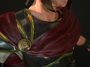 roman soldier rigged 3D Model