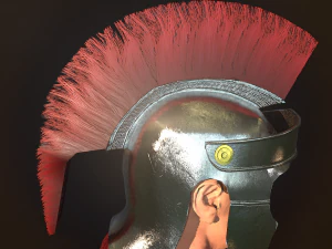 roman soldier rigged 3D Model