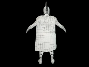 roman soldier rigged 3D Model