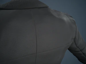 black coat 3D Model