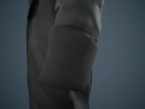 black coat 3D Model