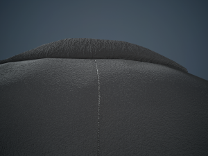 black coat Modello 3D