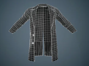 black coat 3D Model