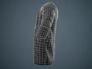 black coat 3D Model