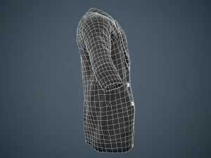 black coat 3D Model