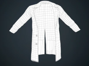 black coat 3D Model