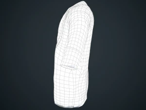 black coat 3D Model