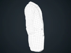 black coat 3D Model