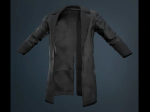 black coat 3D Model