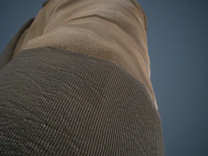 brown coat 3D Model
