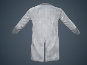 gray coat Modelo 3D
