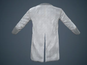 gray coat 3D Model