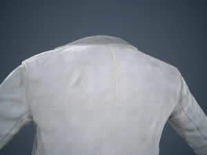 gray coat Modelo 3D