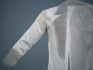 gray coat 3D Model