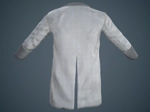 gray coat 3D Model