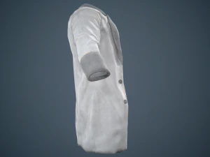 gray coat 3D Model