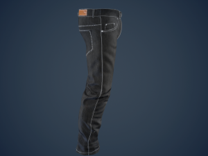 black jeans pants 3Dモデル