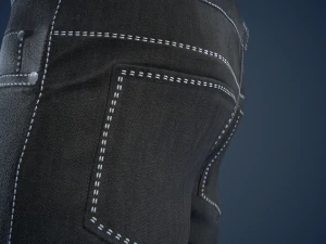 black jeans pants 3D Model