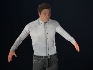 cowboy character 3D-Modell