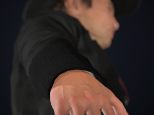 cowboy character 3D-Modell