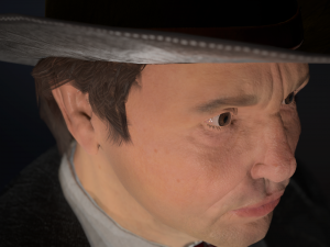 cowboy character 3D-Modell