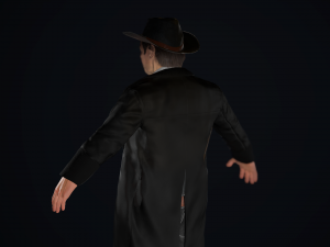 cowboy character 3D-Modell