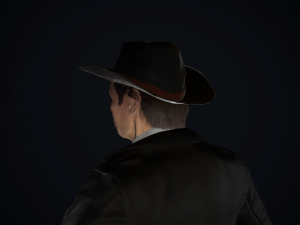 cowboy character 3D-Modell