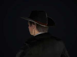 kovboy karakteri 3D Model