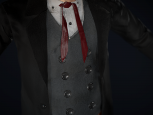 cowboy character 3D-Modell
