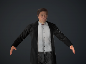 cowboy character 3D-Modell
