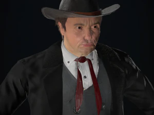 kovboy karakteri 3D Model