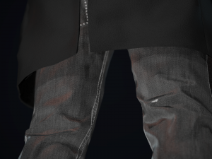 cowboy character 3D-Modell