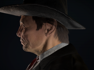 cowboy character 3D-Modell