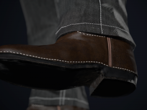 cowboy character 3D-Modell