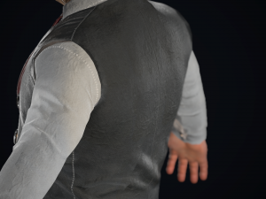 cowboy character 3D-Modell