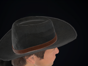 cowboy character 3D-Modell