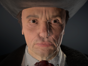 cowboy character 3D-Modell
