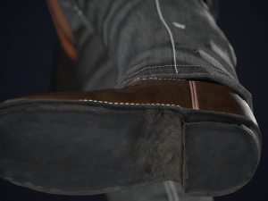 cowboy character 3D-Modell