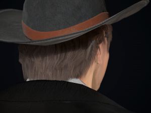 cowboy character 3D-Modell